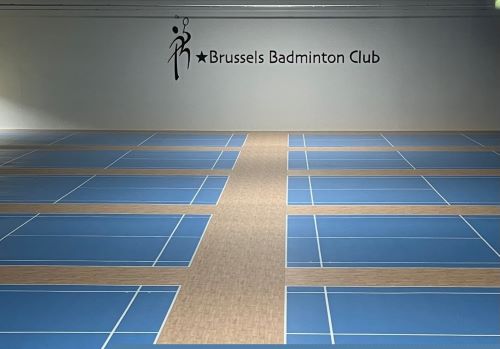 Salle de Badminton du Brussels Badminton Club