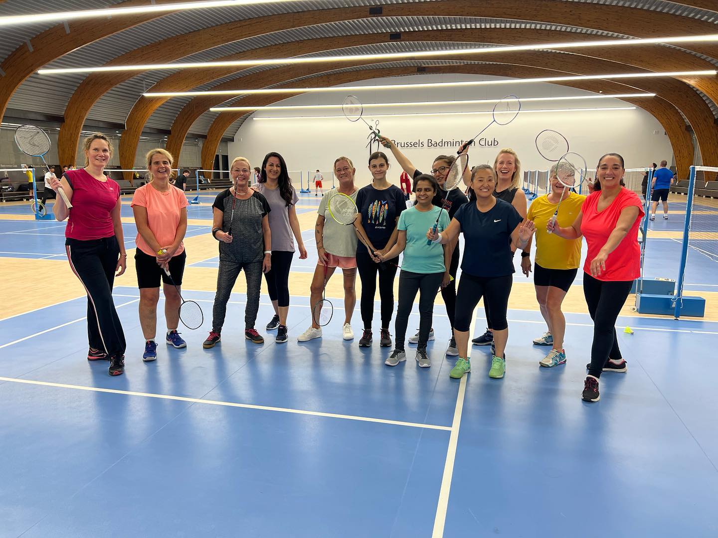 Ladies Night au Brussels Badminton Club