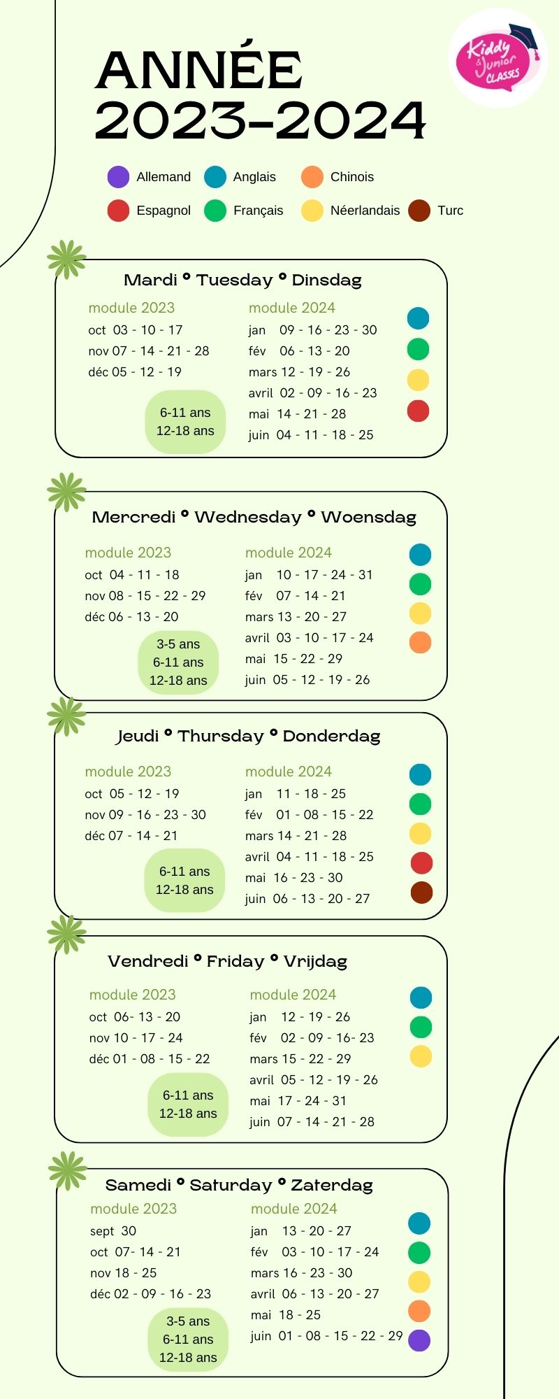 Kiddie Academy Calendar 2024 Elsy Norean